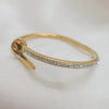 Stainless Steel CTR Premium Stone Studded Nail Handcuff For Girls And Women's