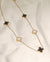 5 Clover Double Sided Necklace