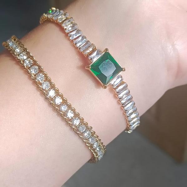 Lux Emerald Bracelet