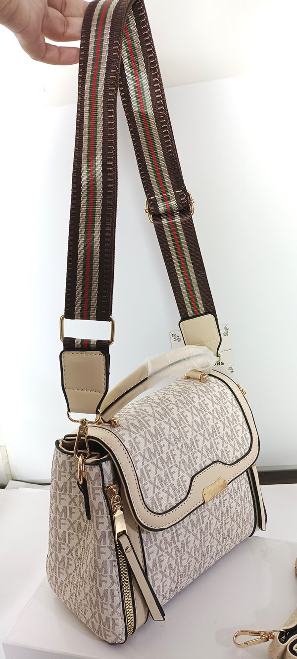 Stylish Cross Body Bag (White)