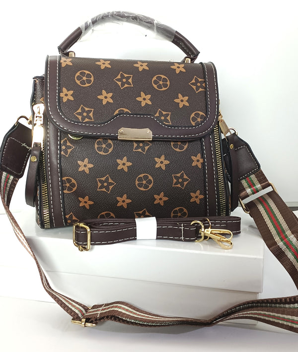 Imported Cross Body Bag (Brown)