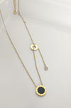 Roman Zircon Charm Pendant