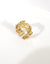 Adjustable Leaves Ring | Stainless