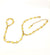 Heart Loop Hand Chain
