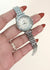 Silver Watch With Moveable Glass Stones