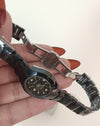 Premium Ceramic Black Watch – Scratch Resistant