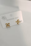 4 Leaf Ear Stud