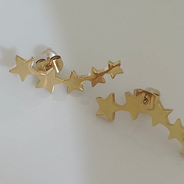 Delicate Star Ear Stud