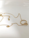 Double Ring Pendant Chain