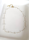 Pearl Heart Chain Necklace