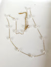 Pearl Heart Chain Necklace