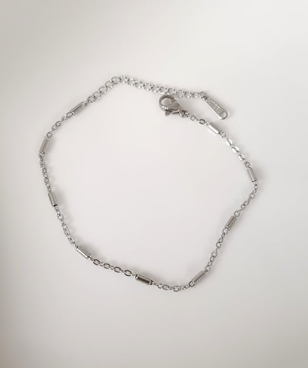 Silver Bar Bracelet