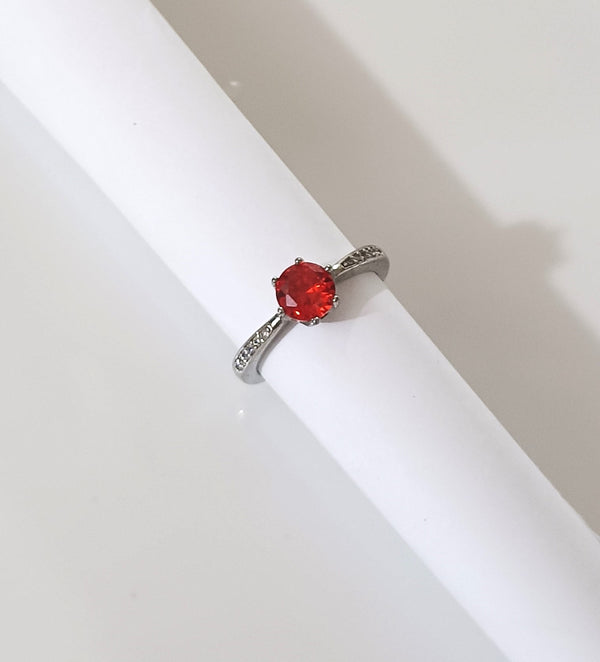 Red Stone Ring
