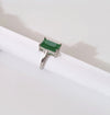 Green Stone Adjustable Ring