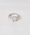 Silver Zircon Ring