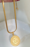 Allah Pendant Necklace Stainless Steel | 21k Gold Plated