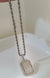 Silver Stones Allah Pendant Unisex | Stainless Steel | 21k Gold Plated