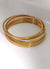 21k Gold Plated Glitter Bangles Cartier Inspired