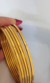 21k Gold Plated Glitter Bangles Cartier Inspired