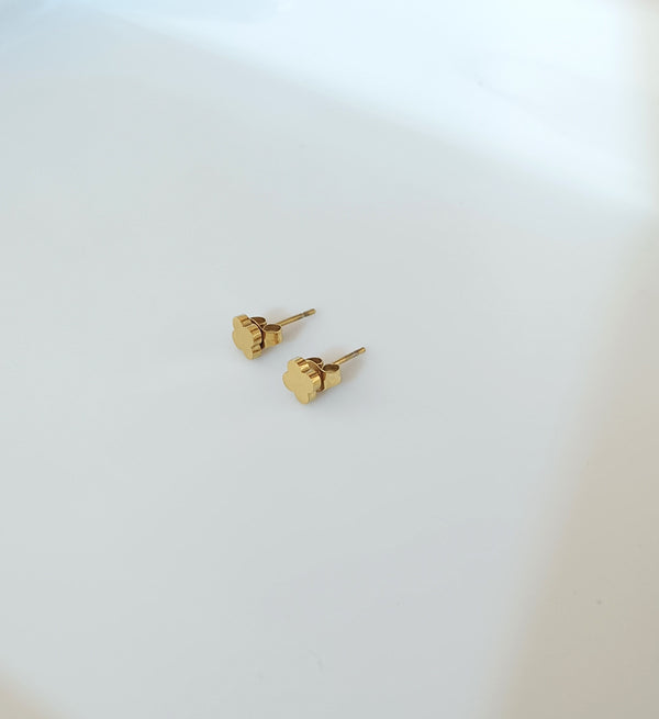 Mini Clover Stud | Stainless Steel