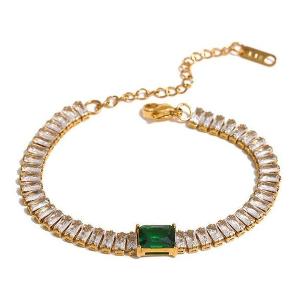 Lux Emerald Bracelet