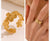Flower Loop Ring
