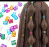 Dreadlock Metal Cuffs, Multicolor Braiding Hair Accessories
