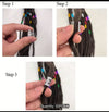 Dreadlock Metal Cuffs, Multicolor Braiding Hair Accessories