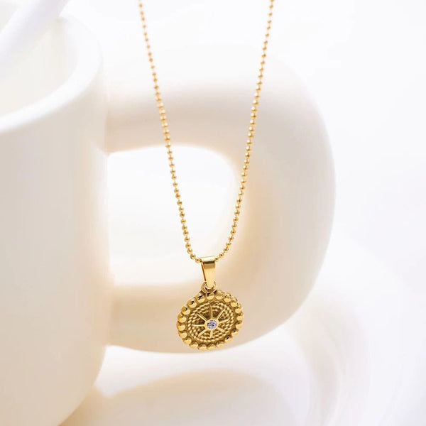 Kesh Glow Necklace, Implant Grade Titanium Waterproof, Non Tarnish