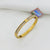 Sparkling Gold Plated Bangle | Water Proof | Premium