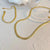 Gold Plated Necklace & Bracelet Set | Stainless Steel | Water Proof | Anti Tarnish