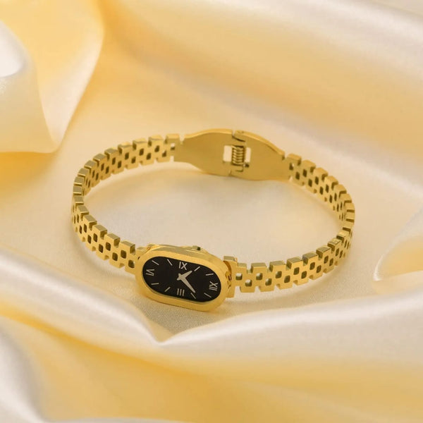 Elegance Fusion: Watch ( Show Piece ) Bangle – Stylish Timepiece & Bracelet in One