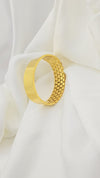 Black Gem Gold Gala Cuff