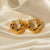 Chunky Bubble Hoop Earrings | Stainless Steel