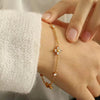 Floral Bracelet | Stainless Steel