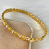 Zircon Honeycomb Bangle