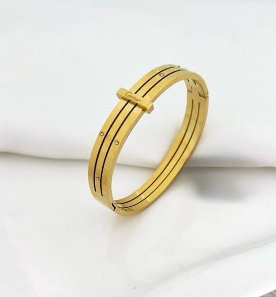 3 Layered Brand Inspired Bangle | Daily Wear | Water Proof