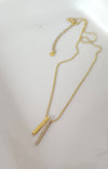 Gold Bar 18k Gold Plated Necklace