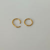 21 karat Stainless Steel Nose Pin & Hoop Bali