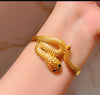 Gold Snake Bangle | Gold Plated & Stainless Steel
