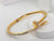 Stainless Steel CTR Premium Stone Studded Nail Handcuff For Girls And Women's