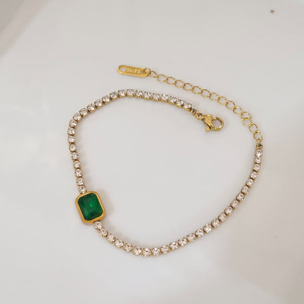 Zirconia Tennis Bracelet