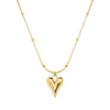 Heart Shape Necklace – Waterproof, Gold Plated & Premium Quality