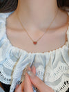 Charming Dual-Tone Pendant