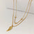 Zircon Wings Necklace