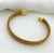Gold Plated Mesh Bangle | Water Proof | Premium Quality