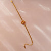New Fashion Golden Chain Link Bracelet for Women, Girls Red
