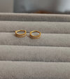Zircon Double Bali and Nose Ring 7mm
