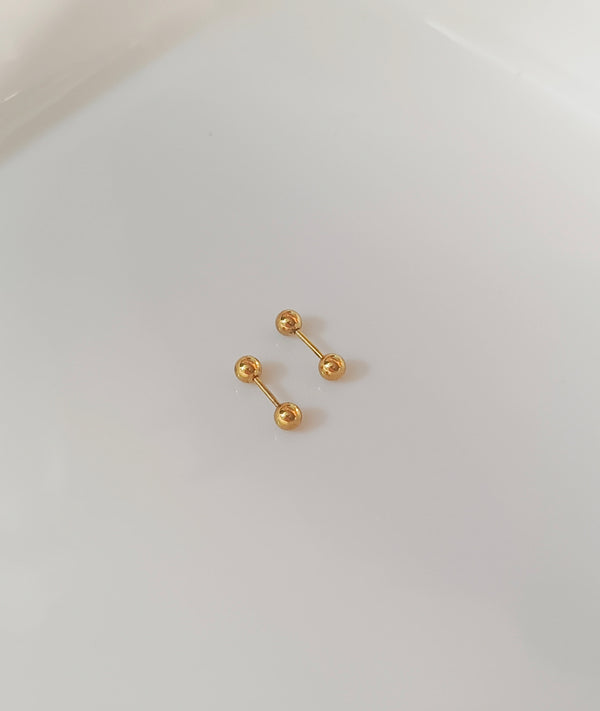 Ball Ear Stud and Nose Pin