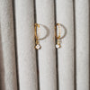 21 Karat Gold Plated Stainless Steel Hoop Bali 12mm